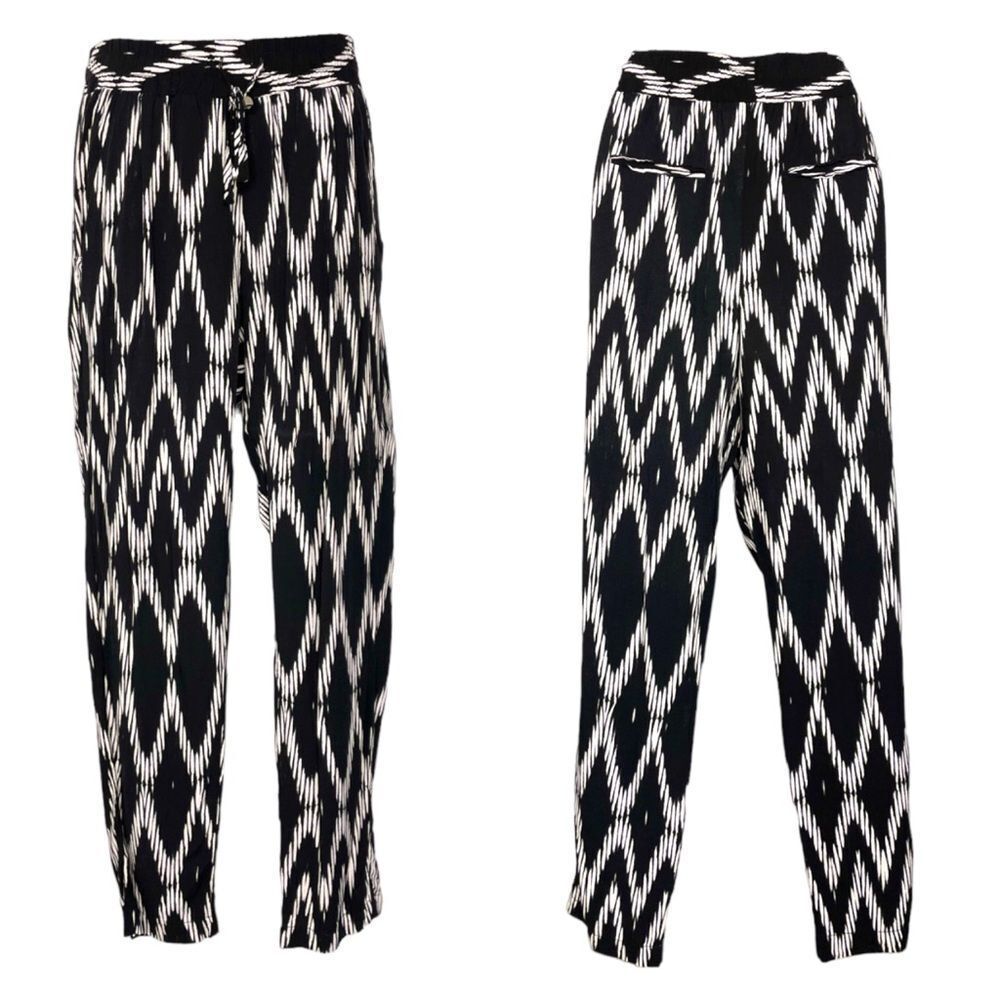 Cotton On Black and White Patterned Trousers